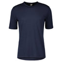 Scott M COMMUTER MERINO TEE - Dark Blue S Kurzarmshirts - PeakStyle