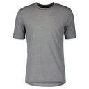 Scott M COMMUTER MERINO TEE - Grey Melange S Kurzarmshirts - PeakStyle