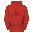 Scott M DEFINED MID PULLOVER HOODY - Magma Red S Hoodies - PeakStyle