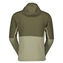 Scott M DEFINED TECH HYBRID PULLOVER - Douglas Green - Dust Grey S Oberbekleidung - PeakStyle