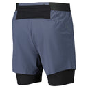 Scott M ENDURANCE TECH HYBRID SHORTS - Metal Blue - Black S Shorts - PeakStyle