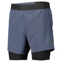 Scott M ENDURANCE TECH HYBRID SHORTS - Metal Blue - Black S Shorts - PeakStyle