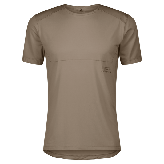 SCOTT M Endurance Tech T-shirt met korte mouwen voor heren – Toast beige – Packshot/Hero