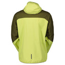 Scott M EXPLORAIR LIGHT DRYO 2.5L JACKET - Bitter Yellow - Fir Green S Regenjacken - PeakStyle