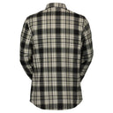 Scott M FLANNEL LS SHIRT - Dust Grey - Black S Oberbekleidung - PeakStyle