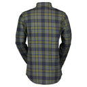 Scott M FLANNEL LS SHIRT - Fir Green - Dark Blue S Oberbekleidung - PeakStyle