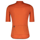 Scott M GRAVEL MERINO S/SL SHIRT - Braze Orange - Dark Grey S Oberbekleidung - PeakStyle