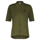 Scott M GRAVEL MERINO S/SL SHIRT - Fir Green - Black S Oberbekleidung - PeakStyle