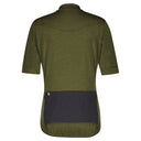 Scott M GRAVEL MERINO S/SL SHIRT - Fir Green - Black S Oberbekleidung - PeakStyle