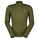 Scott M GRAVEL WARM MERINO L/SL - Fir Green S Oberbekleidung - PeakStyle