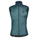 Scott M GRAVEL WARM MERINO VEST - Aruba Green S Oberbekleidung - PeakStyle