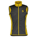 Scott M GRAVEL WARM MERINO VEST - Mellow Yellow - Black S Oberbekleidung - PeakStyle