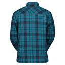 Scott M HERITAGE PILE SHIRT - Winter Green - Dark Blue S Oberbekleidung - PeakStyle