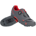 Scott M MTB COMP BOA SHOE - Matt Dark Grey - Red 40 Fahrradschuhe - PeakStyle