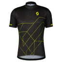 Scott M RC TEAM 20 S/SL SHIRT - Black - Sulphur Yellow S Oberbekleidung - PeakStyle