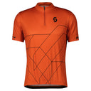 Scott M RC TEAM 20 S/SL SHIRT - Braze Orange - Black S Oberbekleidung - PeakStyle