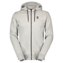 Scott M TECH WARM ZIP HOODY - Grey Melange S Hoodies - PeakStyle