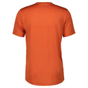 Scott M TRAIL FLOW ZIP S/SL SHIRT - Braze Orange S Oberbekleidung - PeakStyle