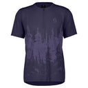 Scott M TRAIL FLOW ZIP S/SL SHIRT - Cyber Purple S Oberbekleidung - PeakStyle