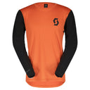 Scott M TRAIL VERTIC L/SL SHIRT - Braze Orange - Black S Oberbekleidung - PeakStyle