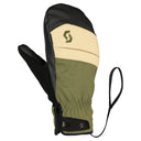 Scott M ULTIMATE HYBRID MITTEN - Fir Green - Cream Beige S Handschuhe - PeakStyle