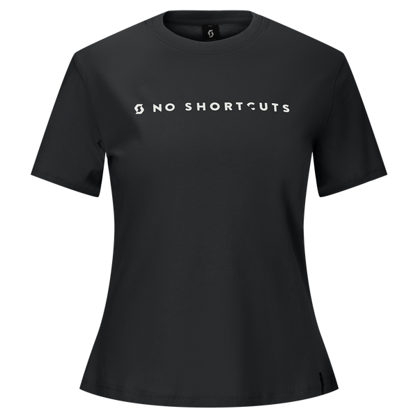 SCOTT No Shortcuts Kurzarmshirt Damen - Black