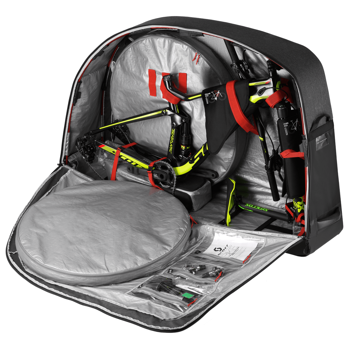 SCOTT Premium Bike Transport Bag 2.0 - bicycle transport bags at PeakStyle