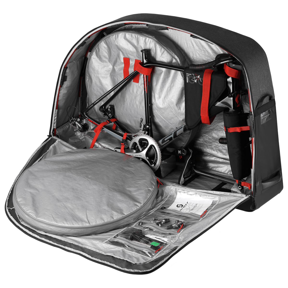 SCOTT Premium Bike Transport Bag 2.0 - bicycle transport bags at PeakStyle