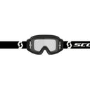 Scott PRIMAL CLEAR GOGGLE - Black - White - Clear Works One Size Brillen - PeakStyle