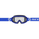 Scott PRIMAL CLEAR GOGGLE - Blue - White - Clear Works One Size Brillen - PeakStyle