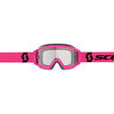 Scott PRIMAL CLEAR GOGGLE - Pink - Black - Clear One Size Brillen - PeakStyle