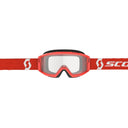 Scott PRIMAL CLEAR GOGGLE - Red - Clear One Size Brillen - PeakStyle