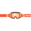 Scott PRIMAL GOGGLE - Orange - White - Orange Chrome Works One Size Brillen - PeakStyle