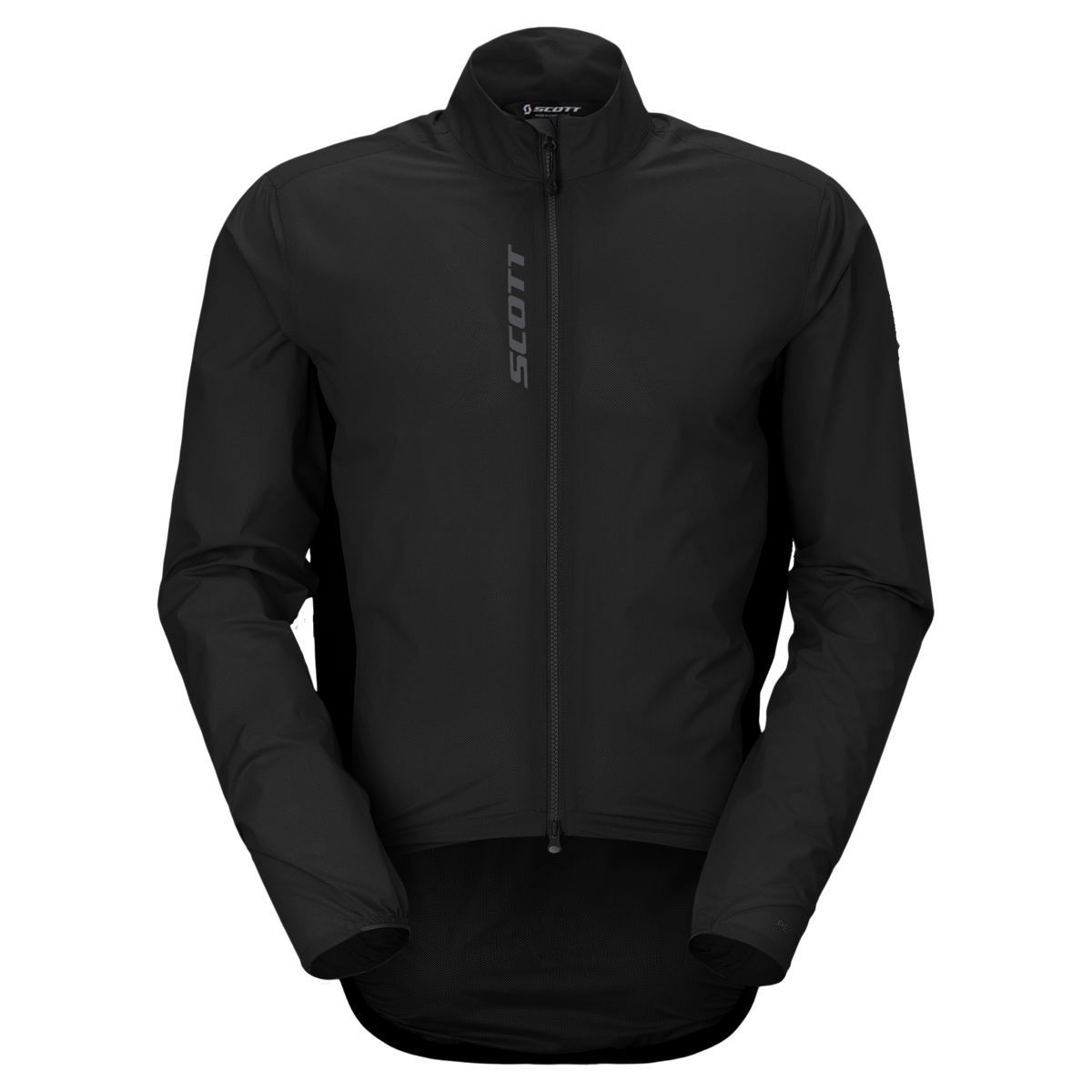 SCOTT Pro Waterproof Fahrradjacke Damen Black Vorderansicht