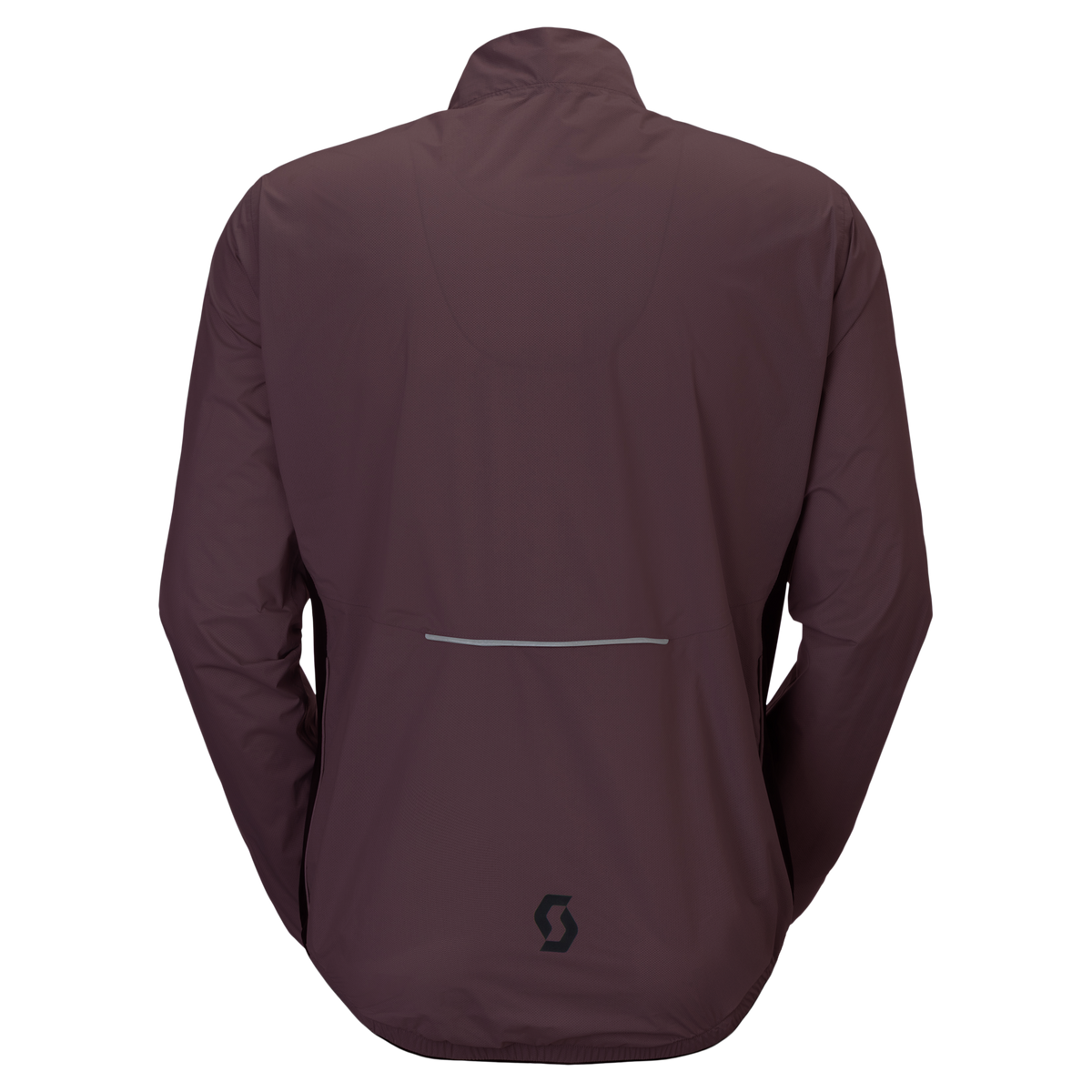 SCOTT Pro Waterproof Fahrradjacke Damen Cocoa Red Rückansicht