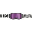 Racing Black - White - Purple Chrome Works - 2