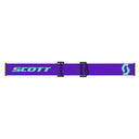 Scott REACT GOGGLE - Deep Purple - Enhancer Aqua Chrome One Size Brillen - PeakStyle