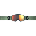 Scott REACT GOGGLE - Soft Green - Black - Solar Red Chrome One Size Brillen - PeakStyle