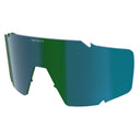 Scott SHIELD COMPACT LENS CHROME - Green Chrome One Size Brillen - PeakStyle