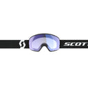 Scott SPHERE OTG GOGGLE - MIneral Black - White - Illuminator Blue Chrome One Size Brillen - PeakStyle