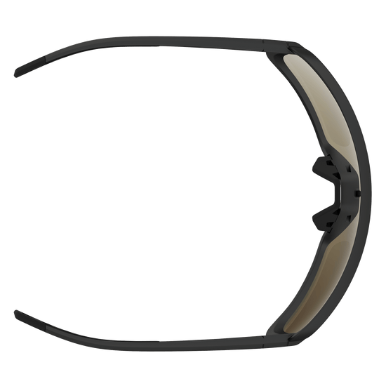 SCOTT Sunglasses Torica LS Black Top View – Cycling Glasses at PeakStyle