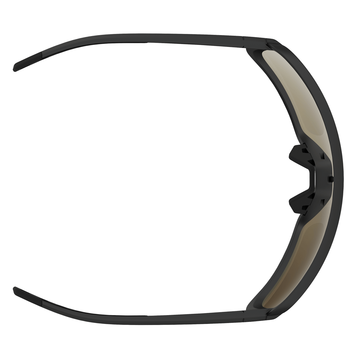 SCOTT Sunglasses Torica LS Black Top View – Cycling Glasses at PeakStyle