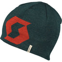 Scott TEAM 10 BEANIE - Aruba Green - Magma Red One Size Kopfbedeckung - PeakStyle