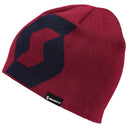 Scott TEAM 10 BEANIE - Wine Red - Blue Nights One Size Kopfbedeckung - PeakStyle