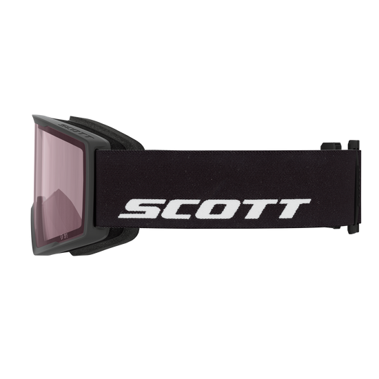 Maschera da sci SCOTT Trace Black - Light Rose S1 – vista 4