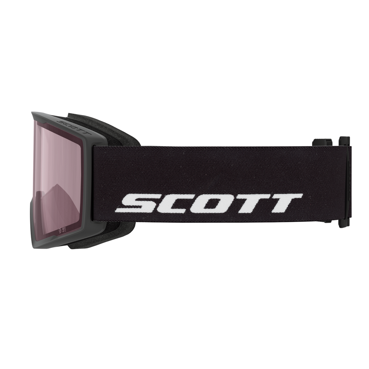Maschera da sci SCOTT Trace Black - Light Rose S1 – vista 4