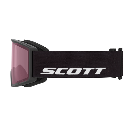 Maschera da sci SCOTT Trace Nera - Rosa S2 – vista 4