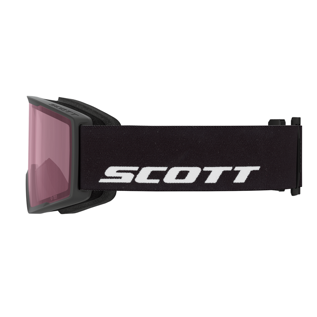 Maschera da sci SCOTT Trace Nera - Rosa S2 – vista 4