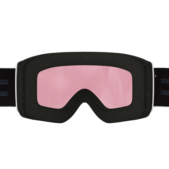 Maschera da sci SCOTT Trace White - Rose S2 – vista 5