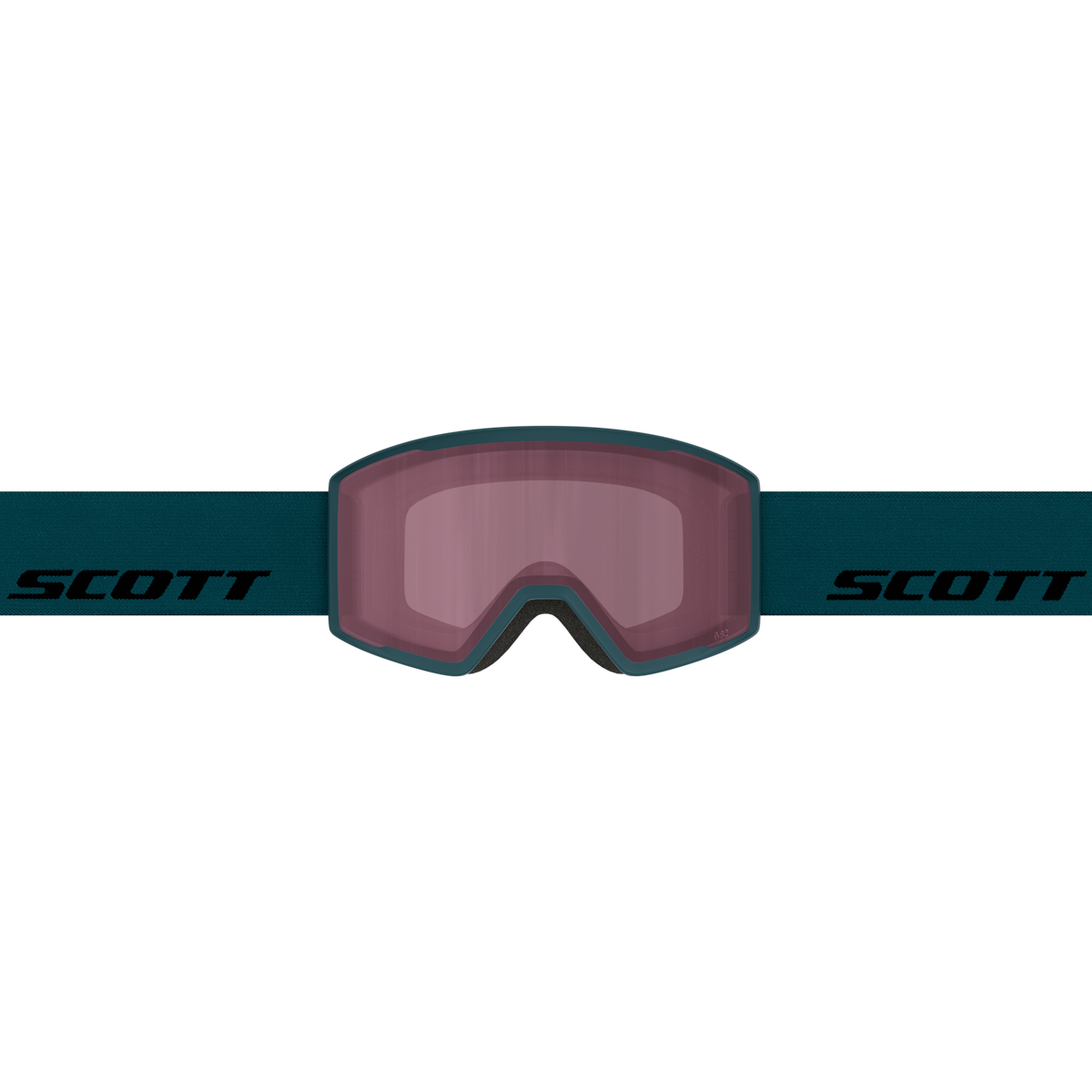 Maschera da sci SCOTT Trace Petrol Green - Rose S2 – Vista 2